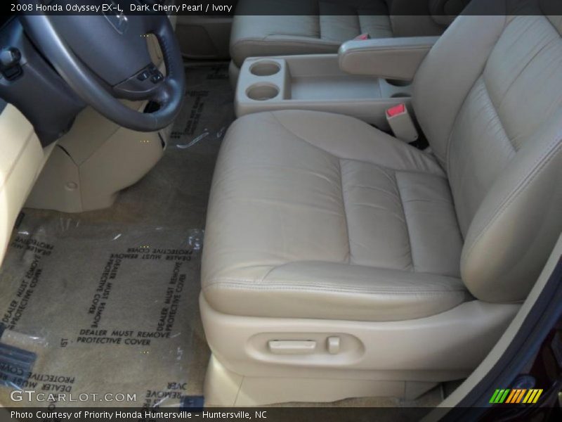 Dark Cherry Pearl / Ivory 2008 Honda Odyssey EX-L