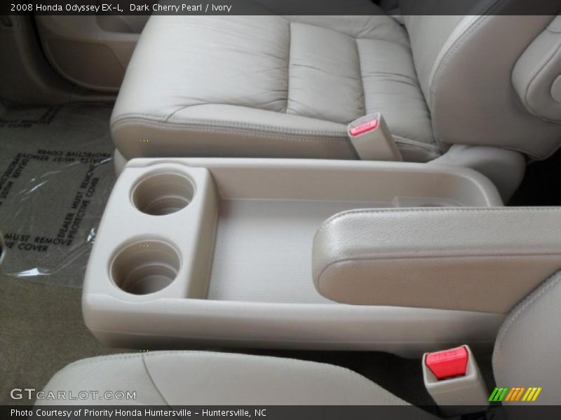 Dark Cherry Pearl / Ivory 2008 Honda Odyssey EX-L