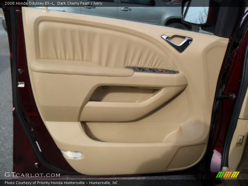 Dark Cherry Pearl / Ivory 2008 Honda Odyssey EX-L