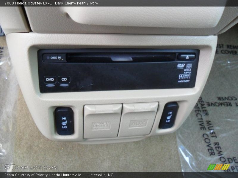 Dark Cherry Pearl / Ivory 2008 Honda Odyssey EX-L