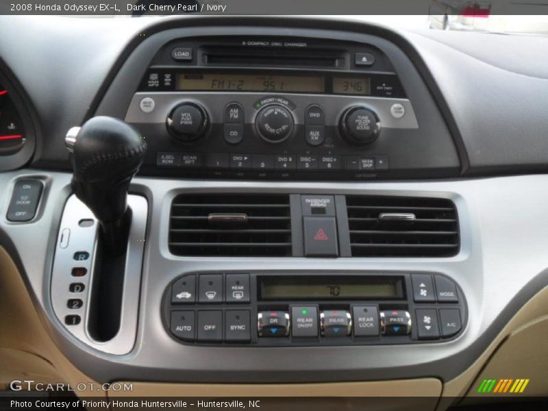 Dark Cherry Pearl / Ivory 2008 Honda Odyssey EX-L