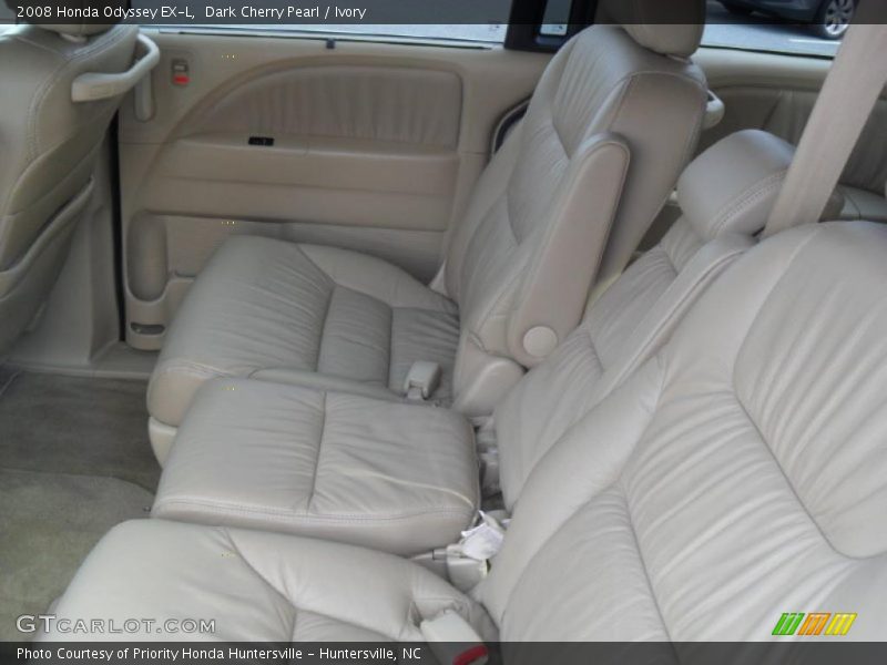 Dark Cherry Pearl / Ivory 2008 Honda Odyssey EX-L
