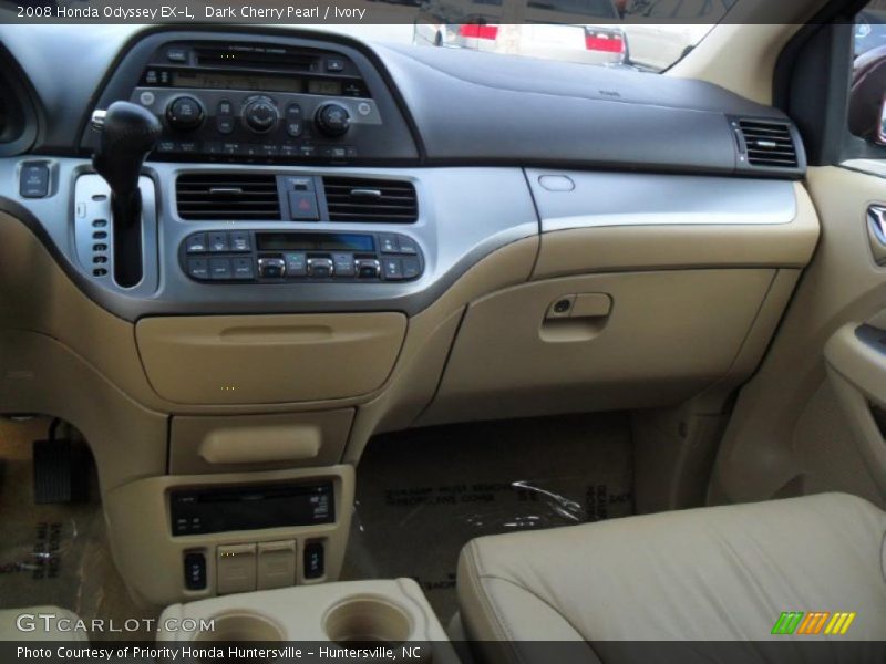 Dark Cherry Pearl / Ivory 2008 Honda Odyssey EX-L