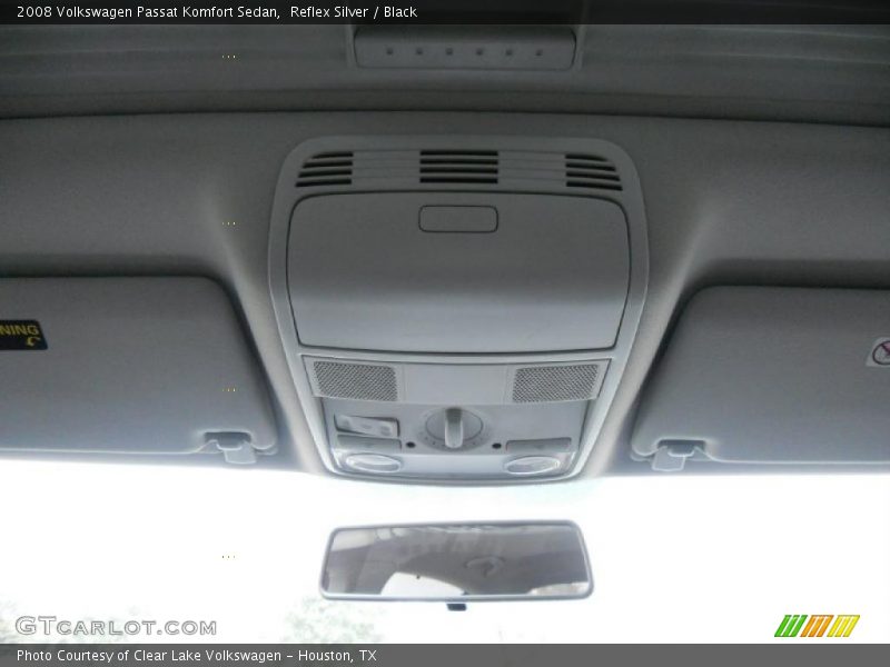 Reflex Silver / Black 2008 Volkswagen Passat Komfort Sedan