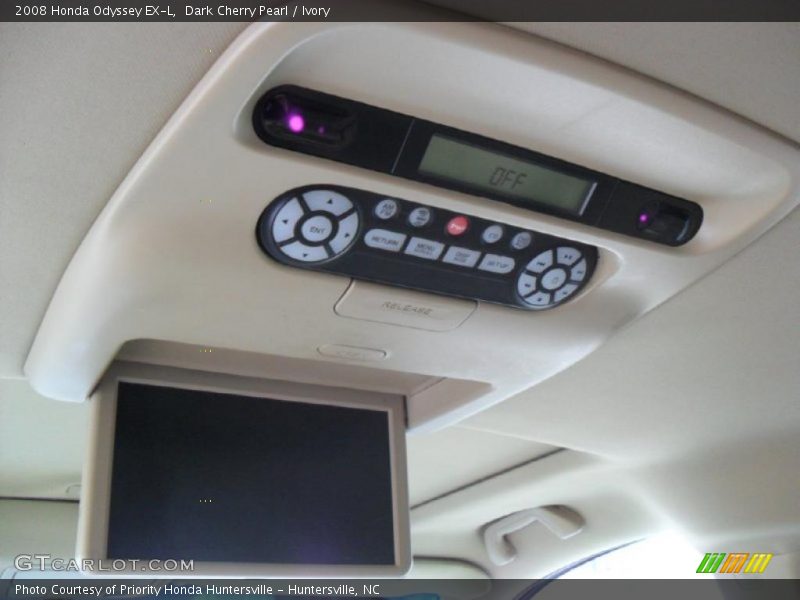 Dark Cherry Pearl / Ivory 2008 Honda Odyssey EX-L