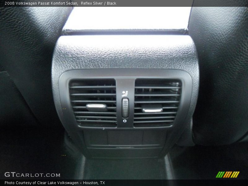 Reflex Silver / Black 2008 Volkswagen Passat Komfort Sedan
