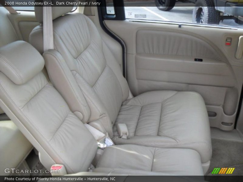 Dark Cherry Pearl / Ivory 2008 Honda Odyssey EX-L