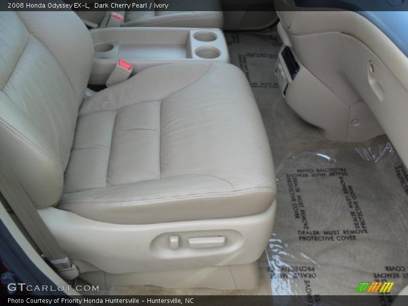 Dark Cherry Pearl / Ivory 2008 Honda Odyssey EX-L