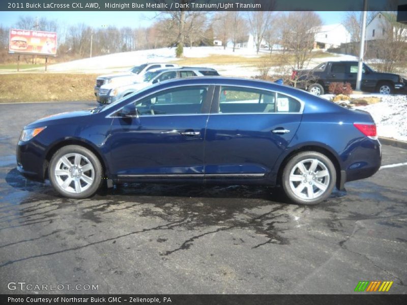 2011 LaCrosse CXL AWD Midnight Blue Metallic