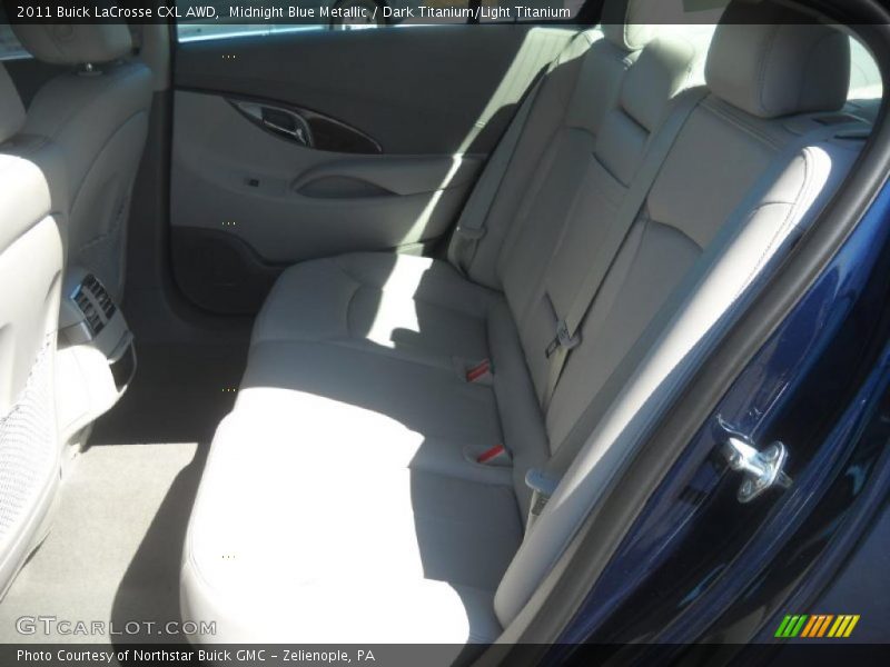 Midnight Blue Metallic / Dark Titanium/Light Titanium 2011 Buick LaCrosse CXL AWD