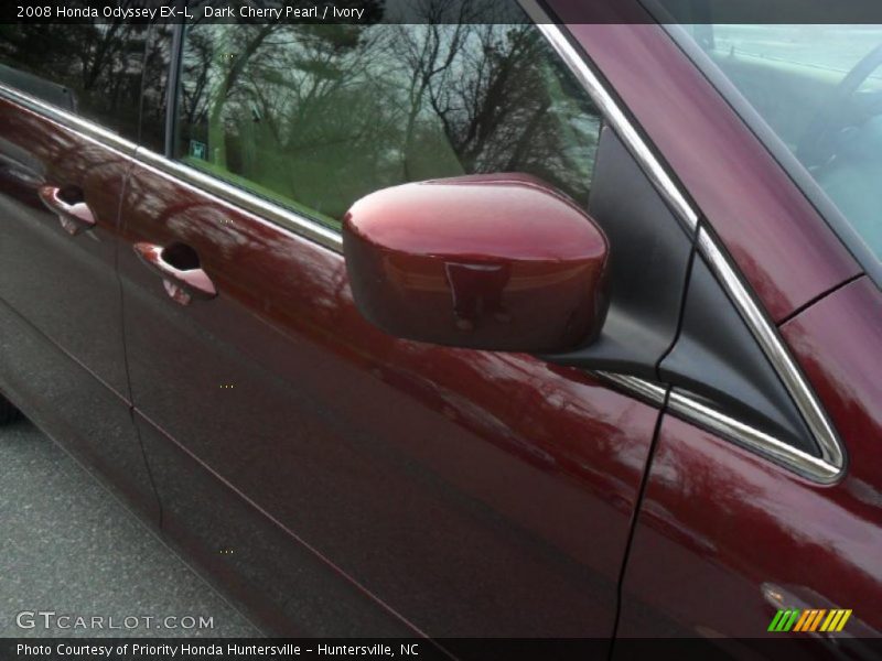 Dark Cherry Pearl / Ivory 2008 Honda Odyssey EX-L