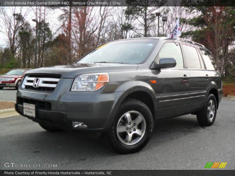 Nimbus Gray Metallic / Gray 2008 Honda Pilot Special Edition 4WD