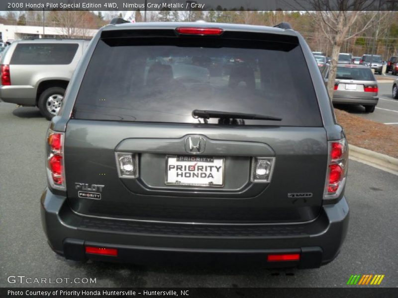 Nimbus Gray Metallic / Gray 2008 Honda Pilot Special Edition 4WD
