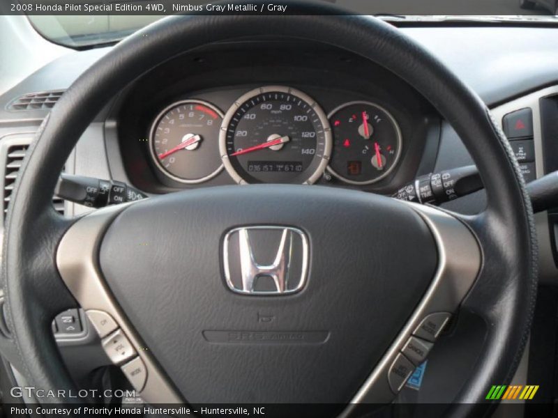 Nimbus Gray Metallic / Gray 2008 Honda Pilot Special Edition 4WD