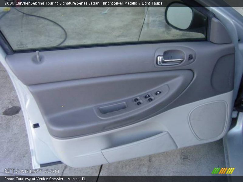 Bright Silver Metallic / Light Taupe 2006 Chrysler Sebring Touring Signature Series Sedan