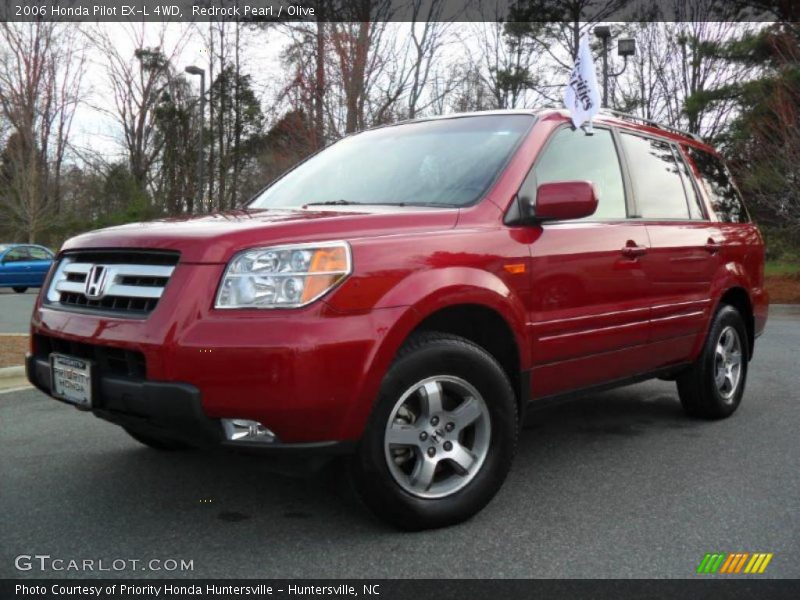 Redrock Pearl / Olive 2006 Honda Pilot EX-L 4WD