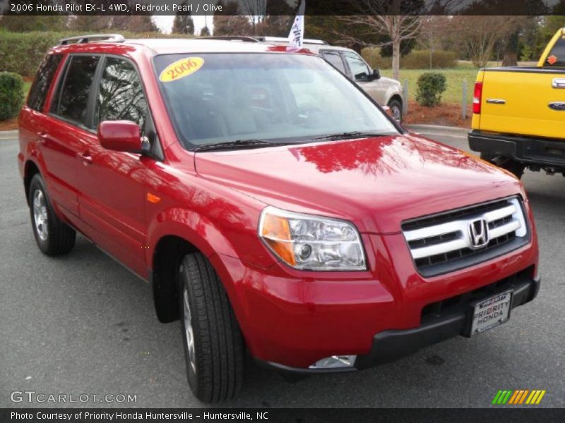 Redrock Pearl / Olive 2006 Honda Pilot EX-L 4WD