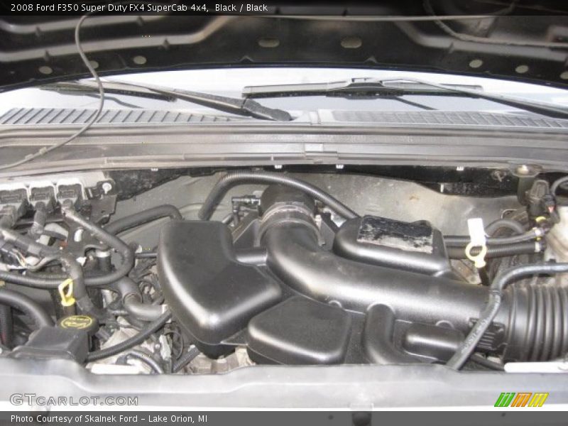 Black / Black 2008 Ford F350 Super Duty FX4 SuperCab 4x4