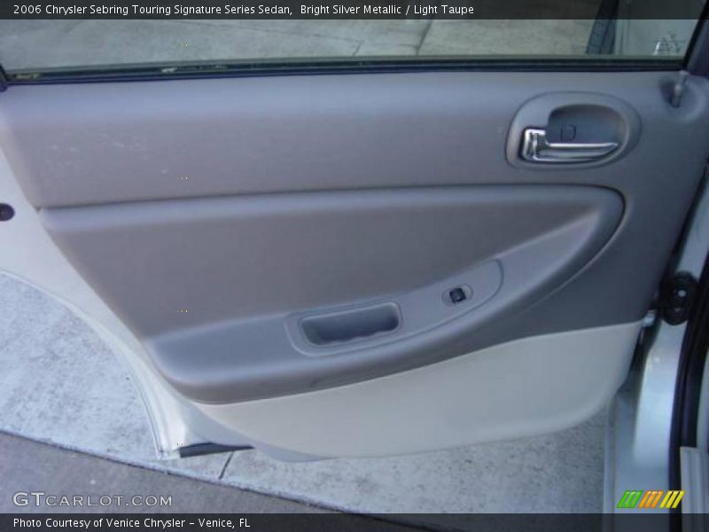 Bright Silver Metallic / Light Taupe 2006 Chrysler Sebring Touring Signature Series Sedan