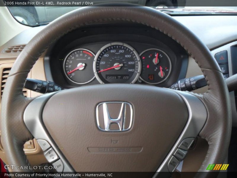 Redrock Pearl / Olive 2006 Honda Pilot EX-L 4WD