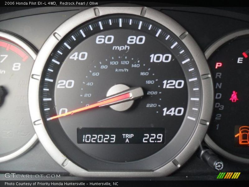 Redrock Pearl / Olive 2006 Honda Pilot EX-L 4WD