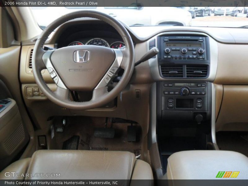 Redrock Pearl / Olive 2006 Honda Pilot EX-L 4WD