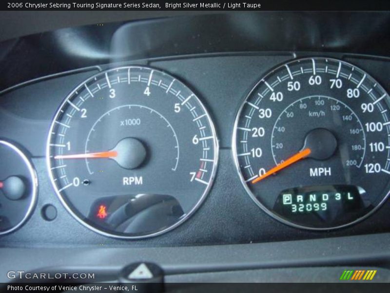 Bright Silver Metallic / Light Taupe 2006 Chrysler Sebring Touring Signature Series Sedan