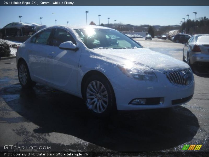 Summit White / Ebony 2011 Buick Regal CXL