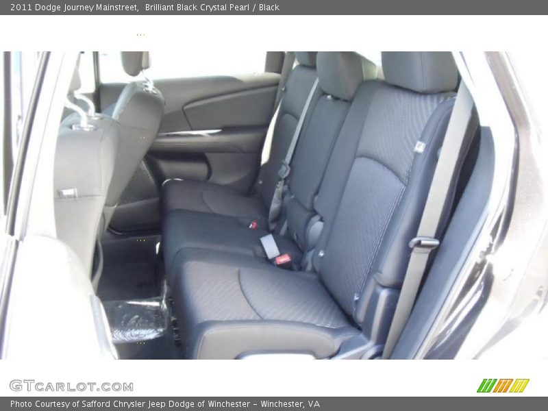 Brilliant Black Crystal Pearl / Black 2011 Dodge Journey Mainstreet