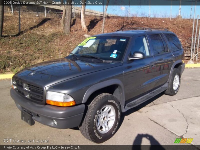 Graphite Metallic / Dark Slate Gray 2003 Dodge Durango SXT 4x4