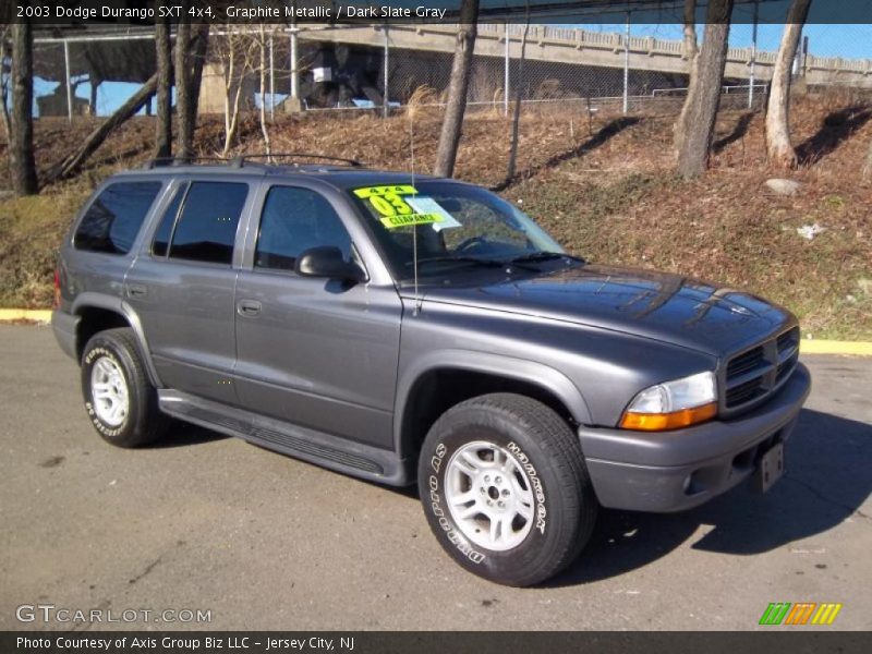 Graphite Metallic / Dark Slate Gray 2003 Dodge Durango SXT 4x4