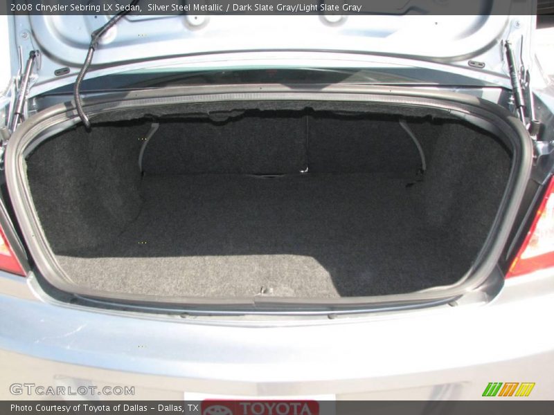 Silver Steel Metallic / Dark Slate Gray/Light Slate Gray 2008 Chrysler Sebring LX Sedan