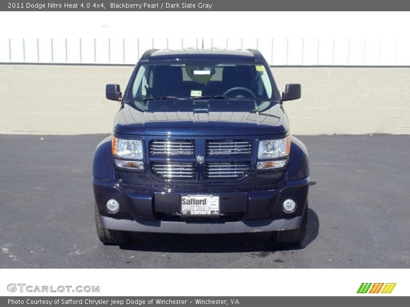 Blackberry Pearl / Dark Slate Gray 2011 Dodge Nitro Heat 4.0 4x4