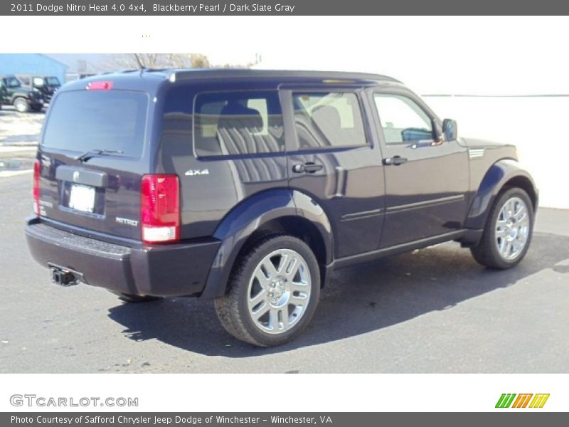 Blackberry Pearl / Dark Slate Gray 2011 Dodge Nitro Heat 4.0 4x4
