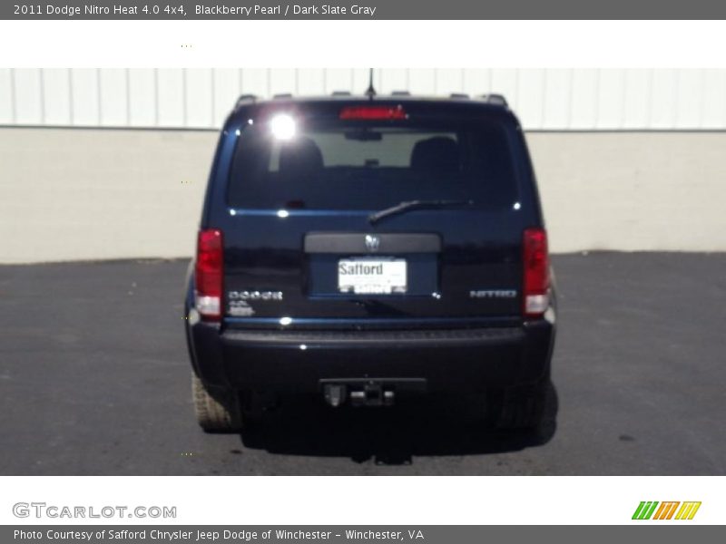 Blackberry Pearl / Dark Slate Gray 2011 Dodge Nitro Heat 4.0 4x4