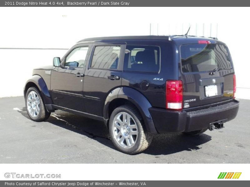 Blackberry Pearl / Dark Slate Gray 2011 Dodge Nitro Heat 4.0 4x4