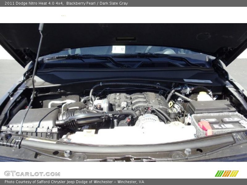 Blackberry Pearl / Dark Slate Gray 2011 Dodge Nitro Heat 4.0 4x4