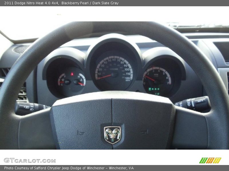Blackberry Pearl / Dark Slate Gray 2011 Dodge Nitro Heat 4.0 4x4