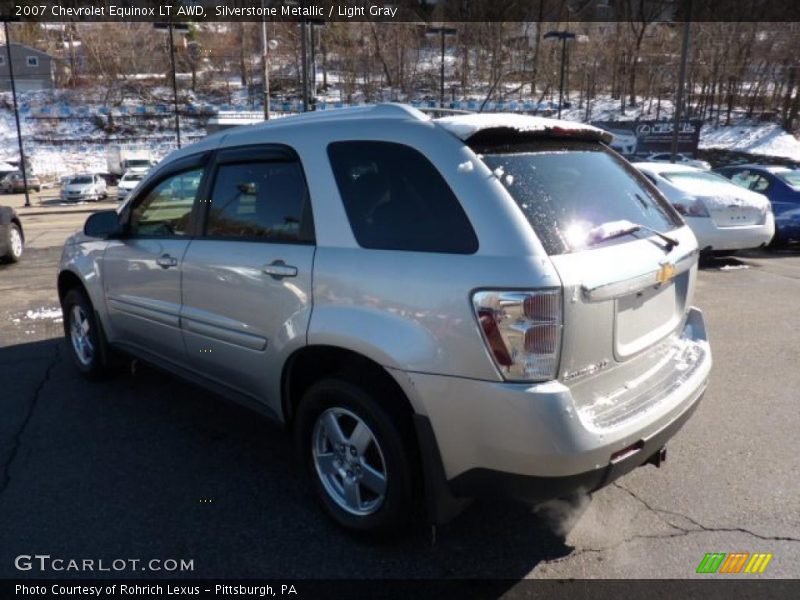 Silverstone Metallic / Light Gray 2007 Chevrolet Equinox LT AWD