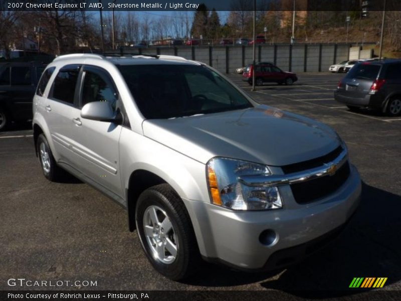 Silverstone Metallic / Light Gray 2007 Chevrolet Equinox LT AWD