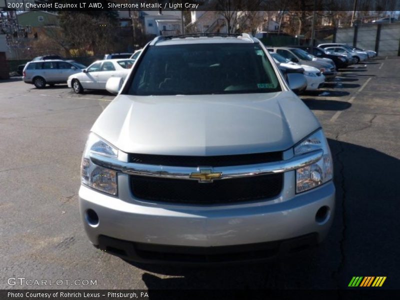 Silverstone Metallic / Light Gray 2007 Chevrolet Equinox LT AWD