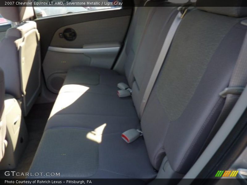 Silverstone Metallic / Light Gray 2007 Chevrolet Equinox LT AWD