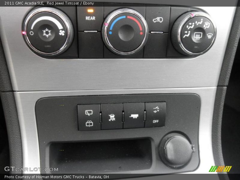 Red Jewel Tintcoat / Ebony 2011 GMC Acadia SLE