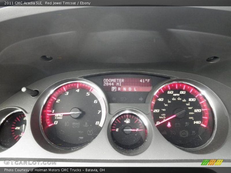 Red Jewel Tintcoat / Ebony 2011 GMC Acadia SLE