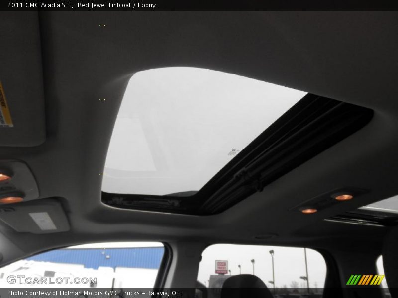 Red Jewel Tintcoat / Ebony 2011 GMC Acadia SLE