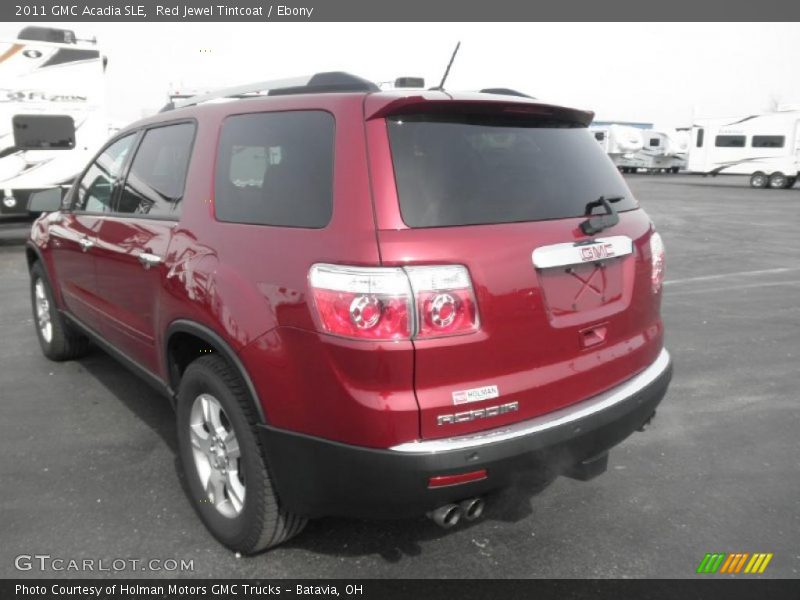 Red Jewel Tintcoat / Ebony 2011 GMC Acadia SLE