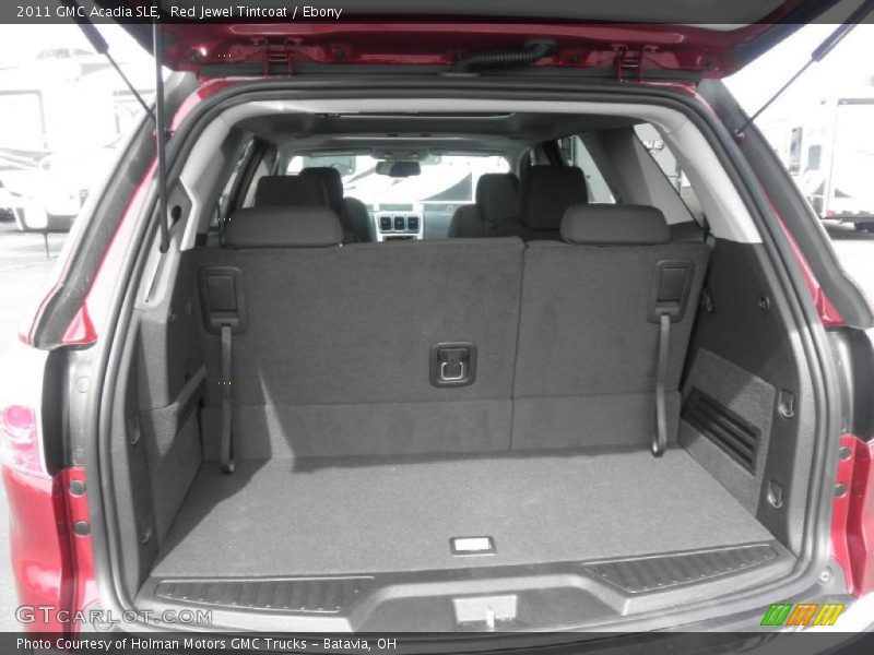 Red Jewel Tintcoat / Ebony 2011 GMC Acadia SLE