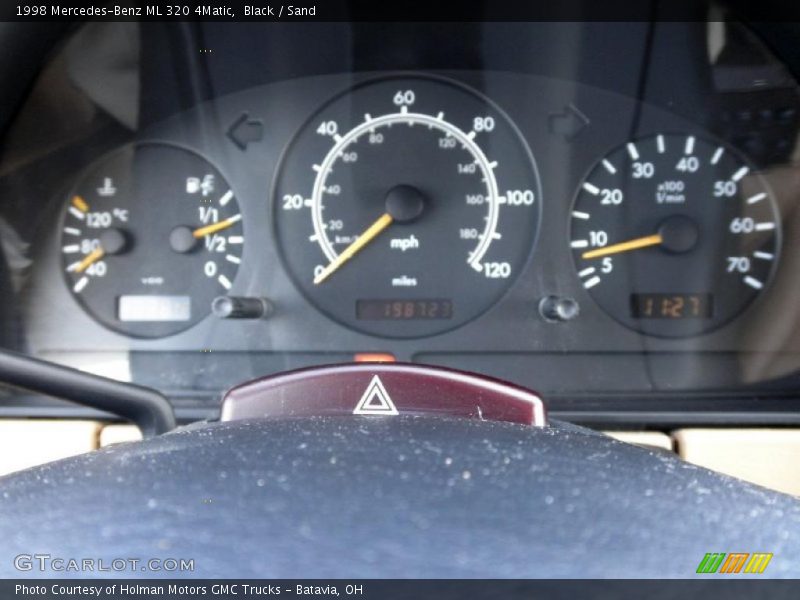 Black / Sand 1998 Mercedes-Benz ML 320 4Matic