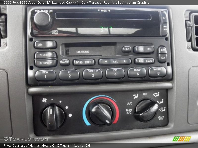 Controls of 2000 F250 Super Duty XLT Extended Cab 4x4
