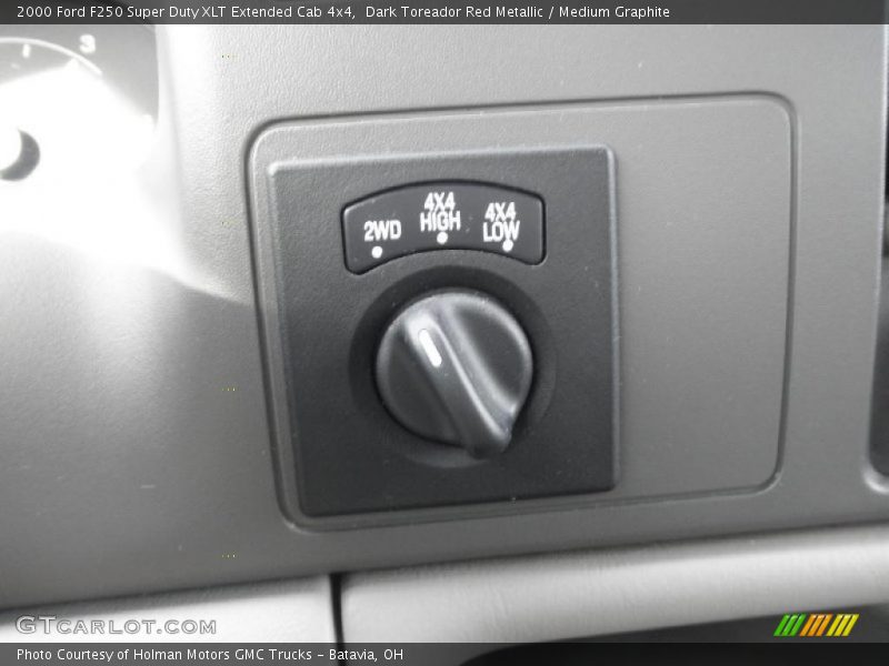 Controls of 2000 F250 Super Duty XLT Extended Cab 4x4